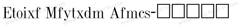 Jumble Regular Versi字体转换